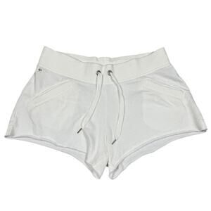 Victoria's Secret Womens Size S White Pull On Sweat Shorts